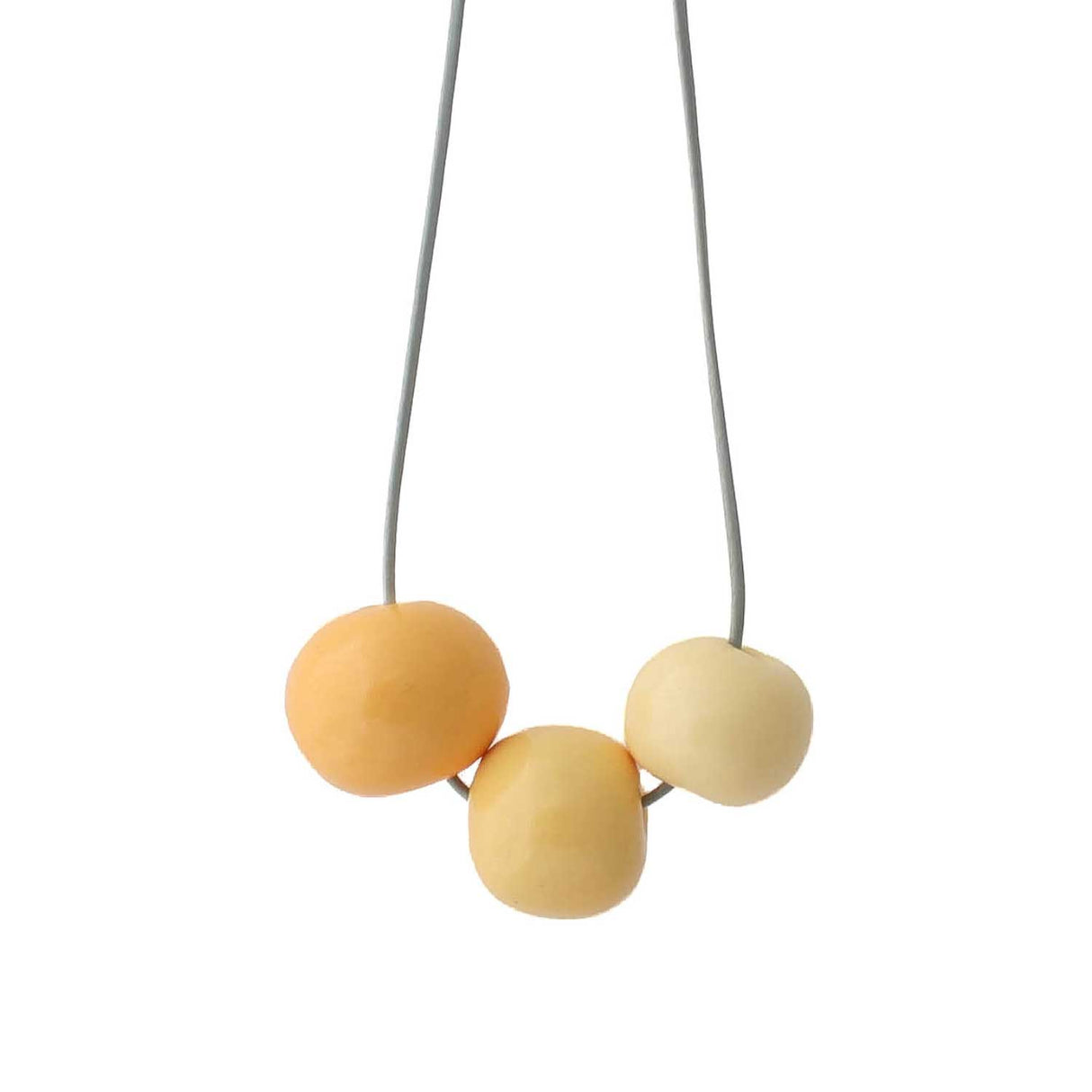 Yellow Chunky Bead Necklace for Women | Unique Statement Jewellery