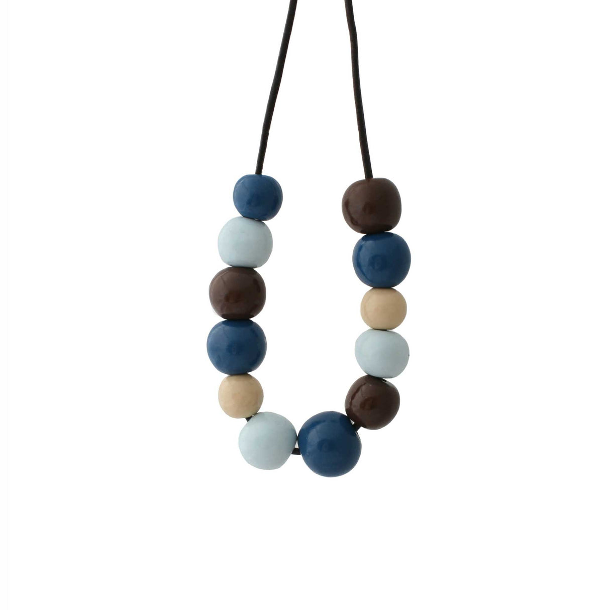Chunky Statement Necklace for Women in Natural Hues