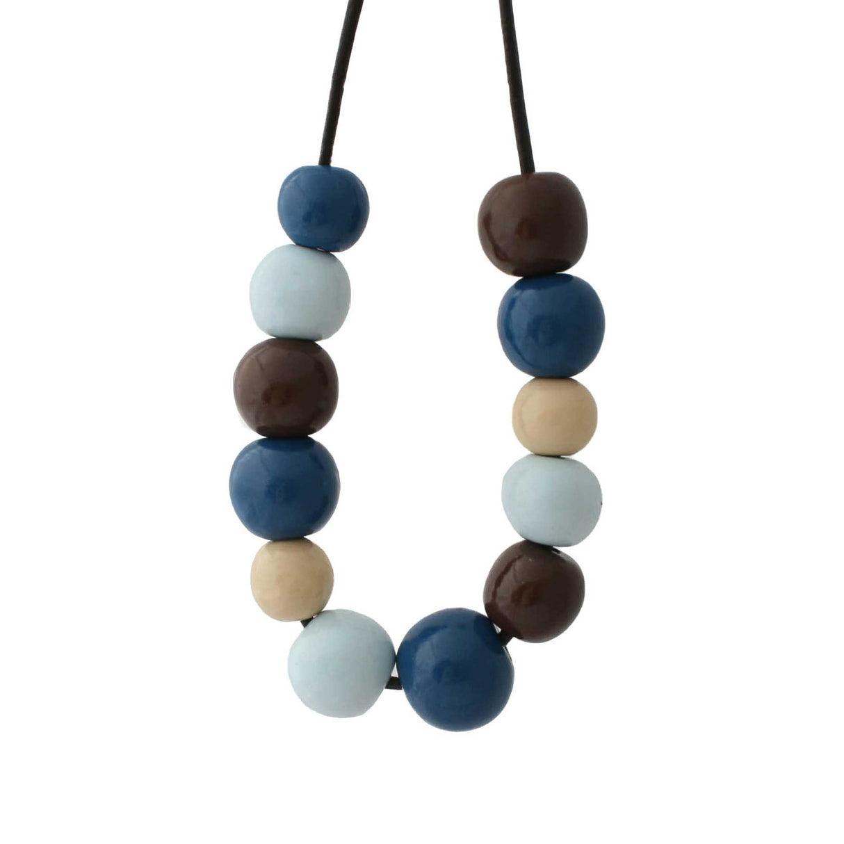 Chunky Statement Necklace for Women in Natural Hues