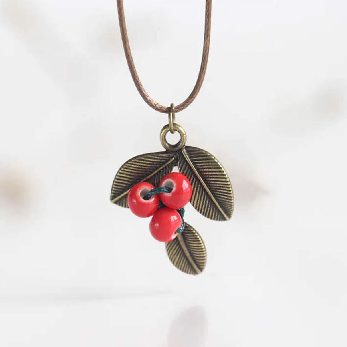 Boho Berry Bead Necklace | Bohemian Ceramic Jewellery