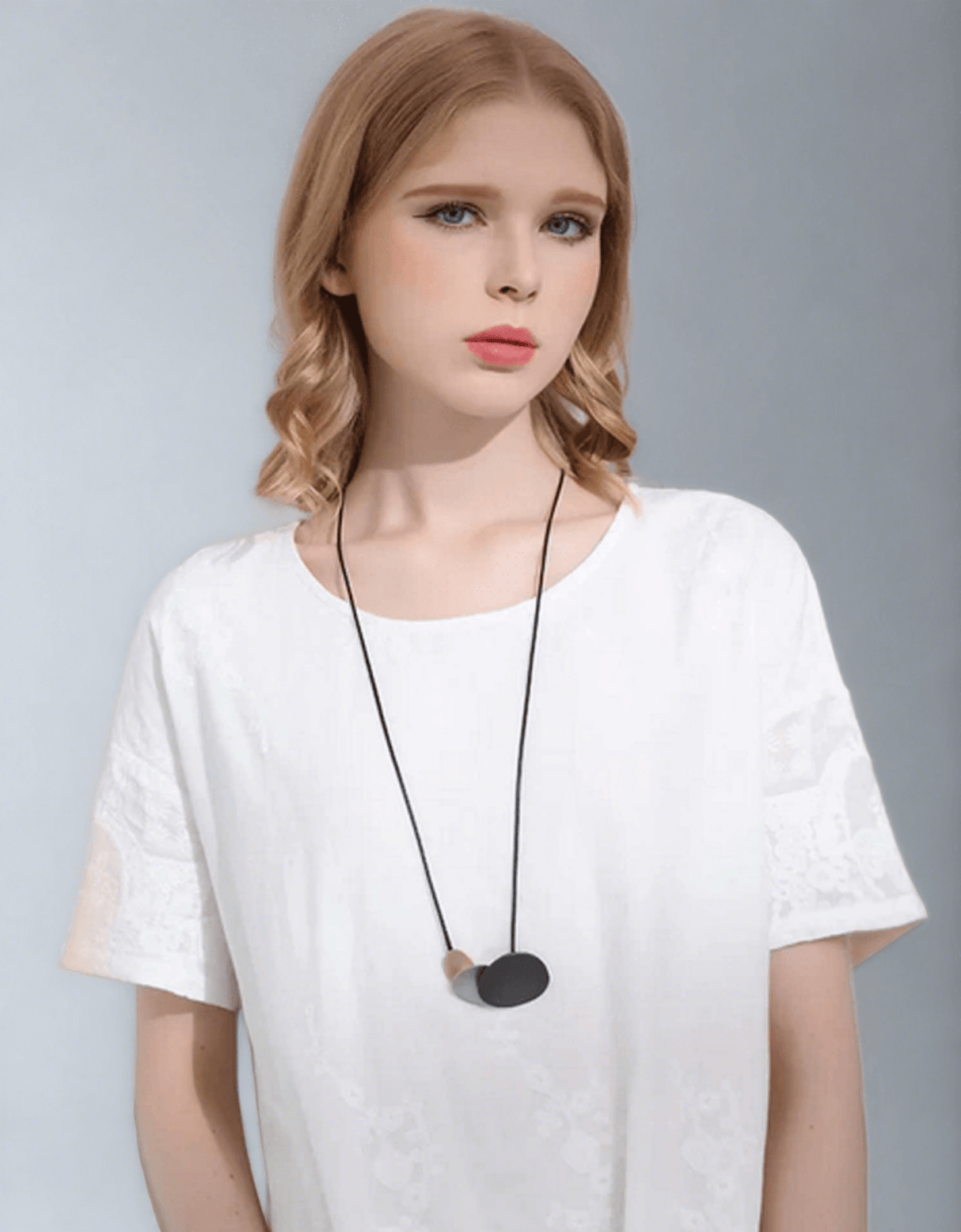 Contemporary Abstract Pendant Necklace for Women
