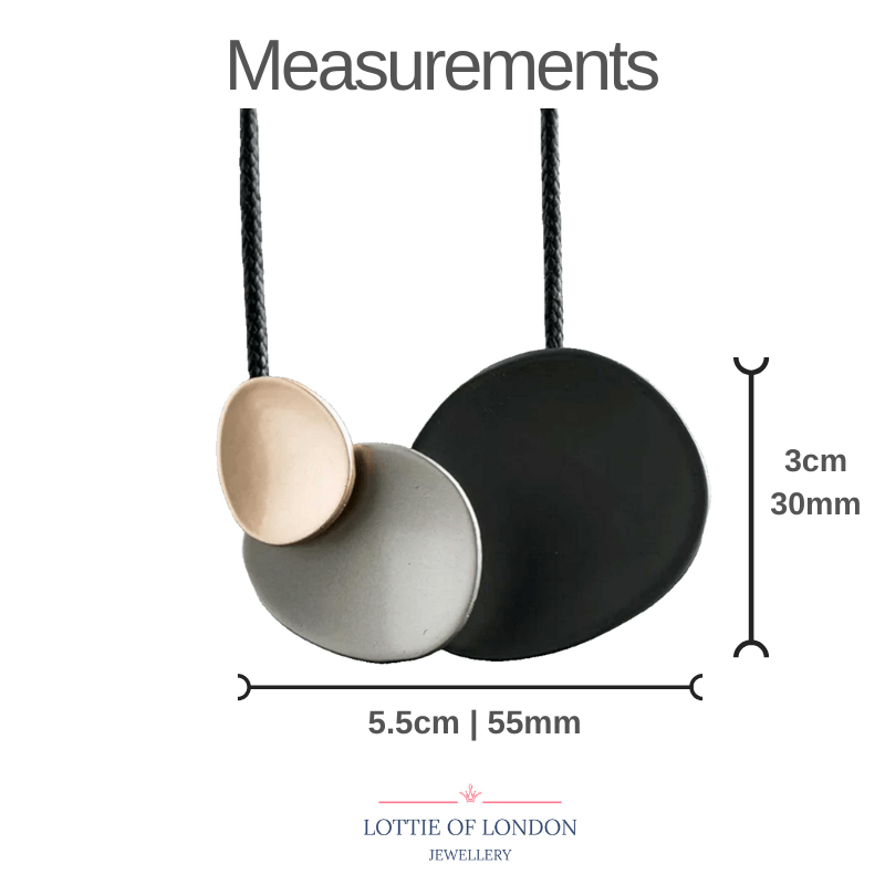 Contemporary Abstract Pendant Necklace for Women