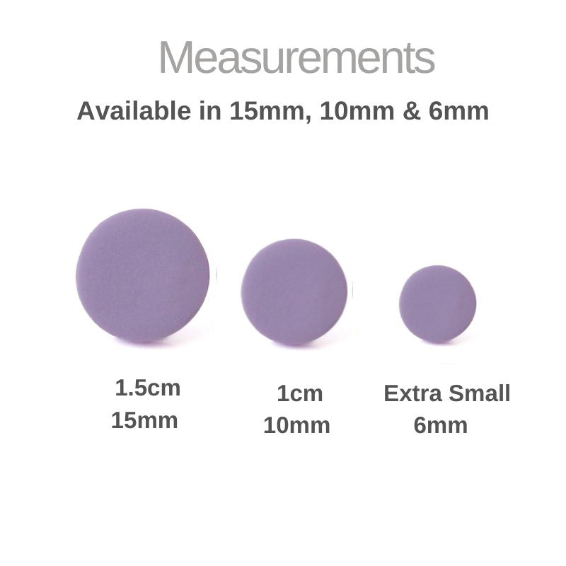 Lilac Stud Earrings for Women