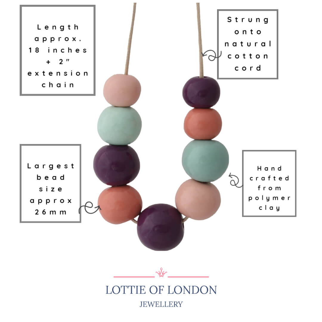 Colourful Chunky Statement Necklace for Women