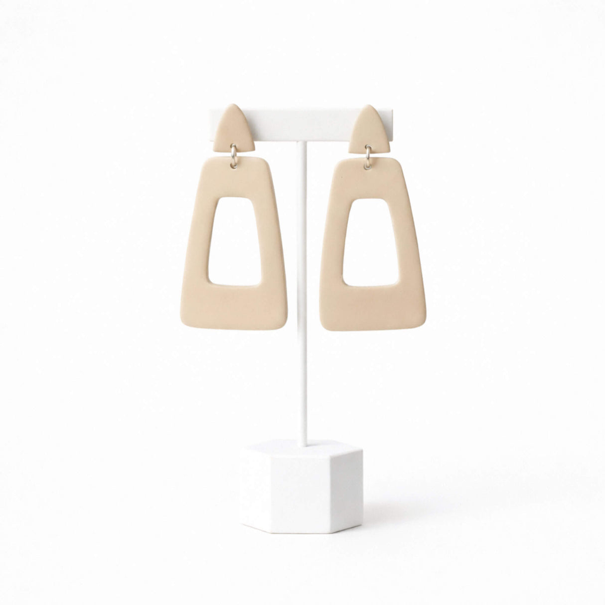 Geometric Drop Earrings | Modern Statement Earrings