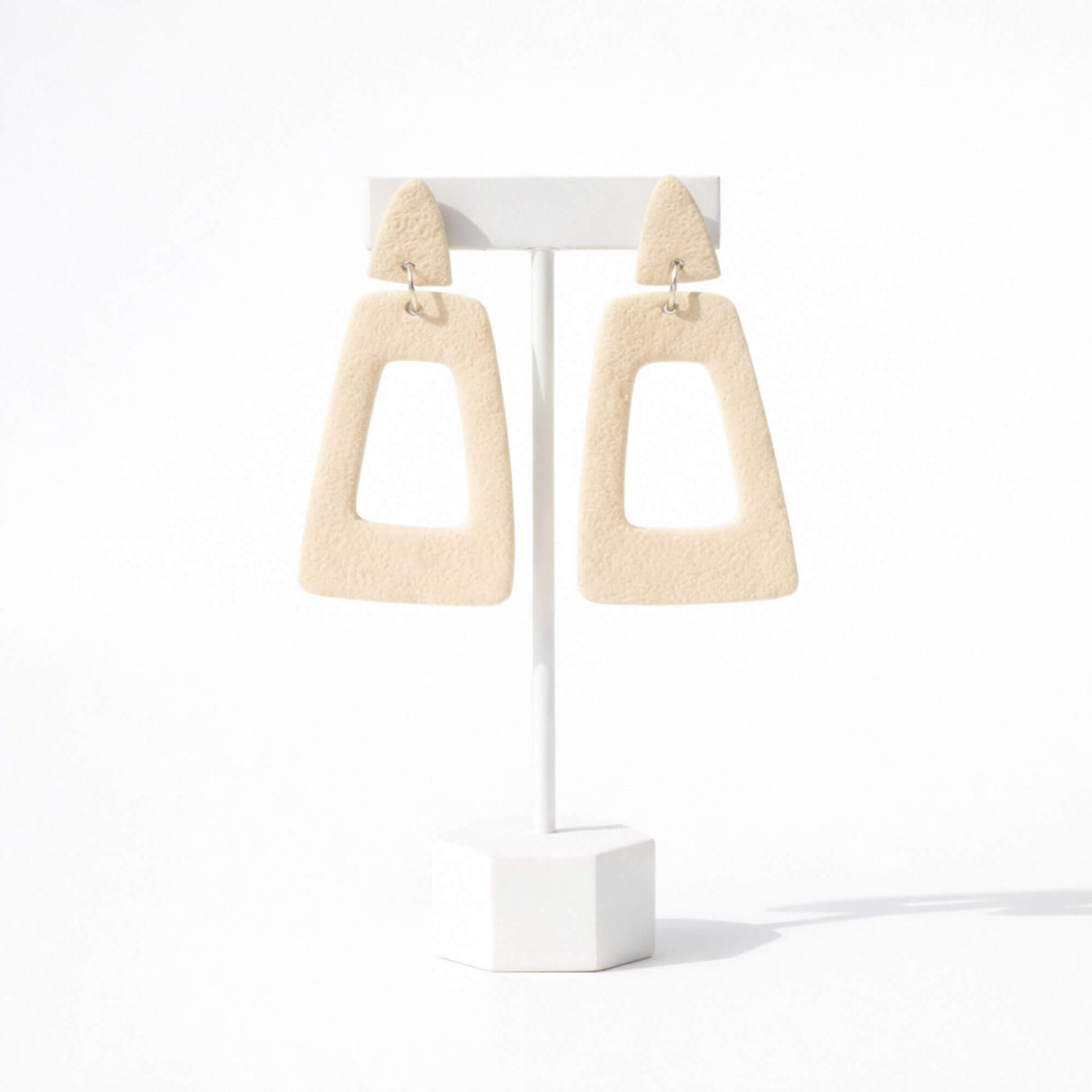 Geometric Drop Earrings | Modern Statement Earrings