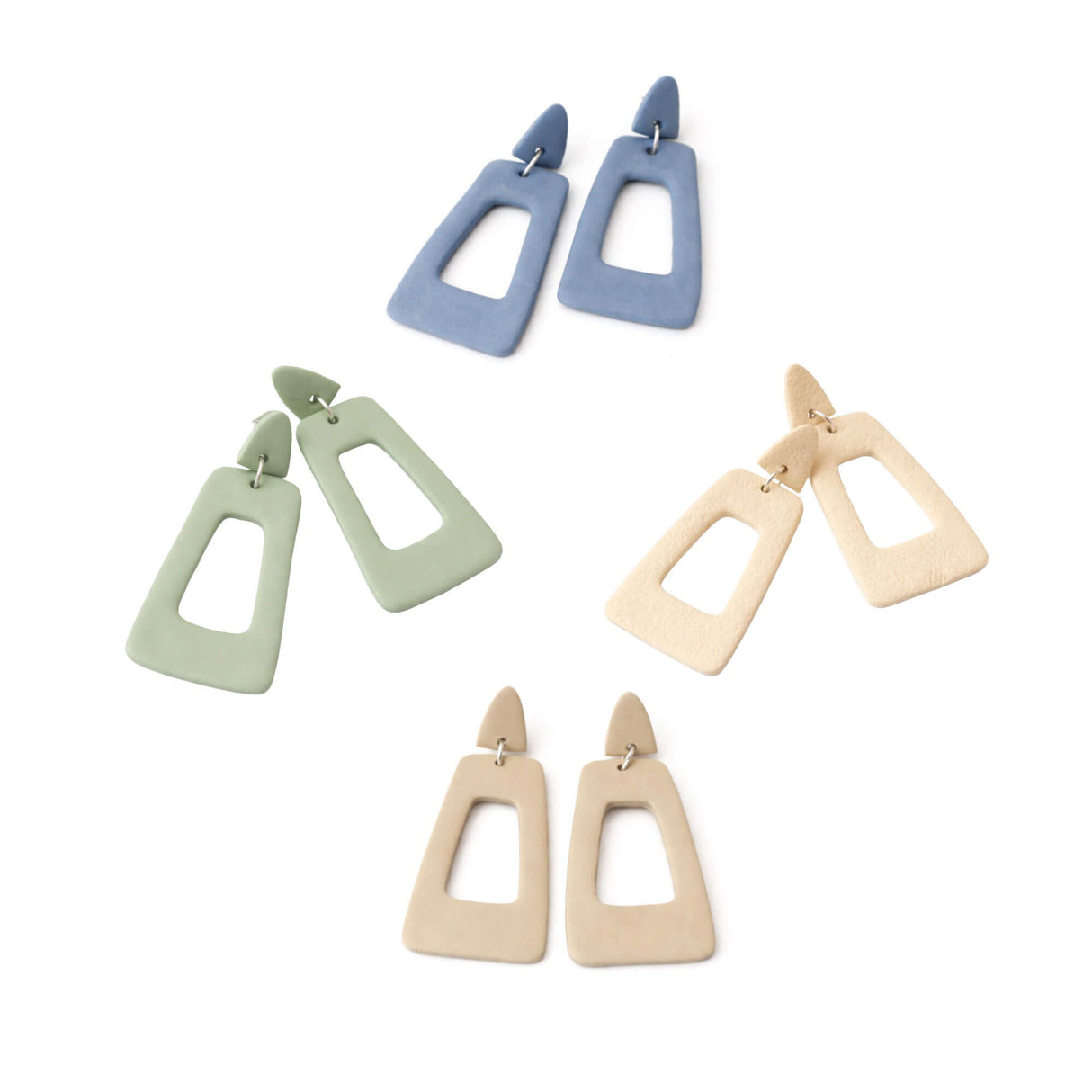 Geometric Drop Earrings | Modern Statement Earrings