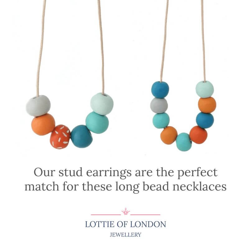 Turquoise Blue Stud Earrings for Women