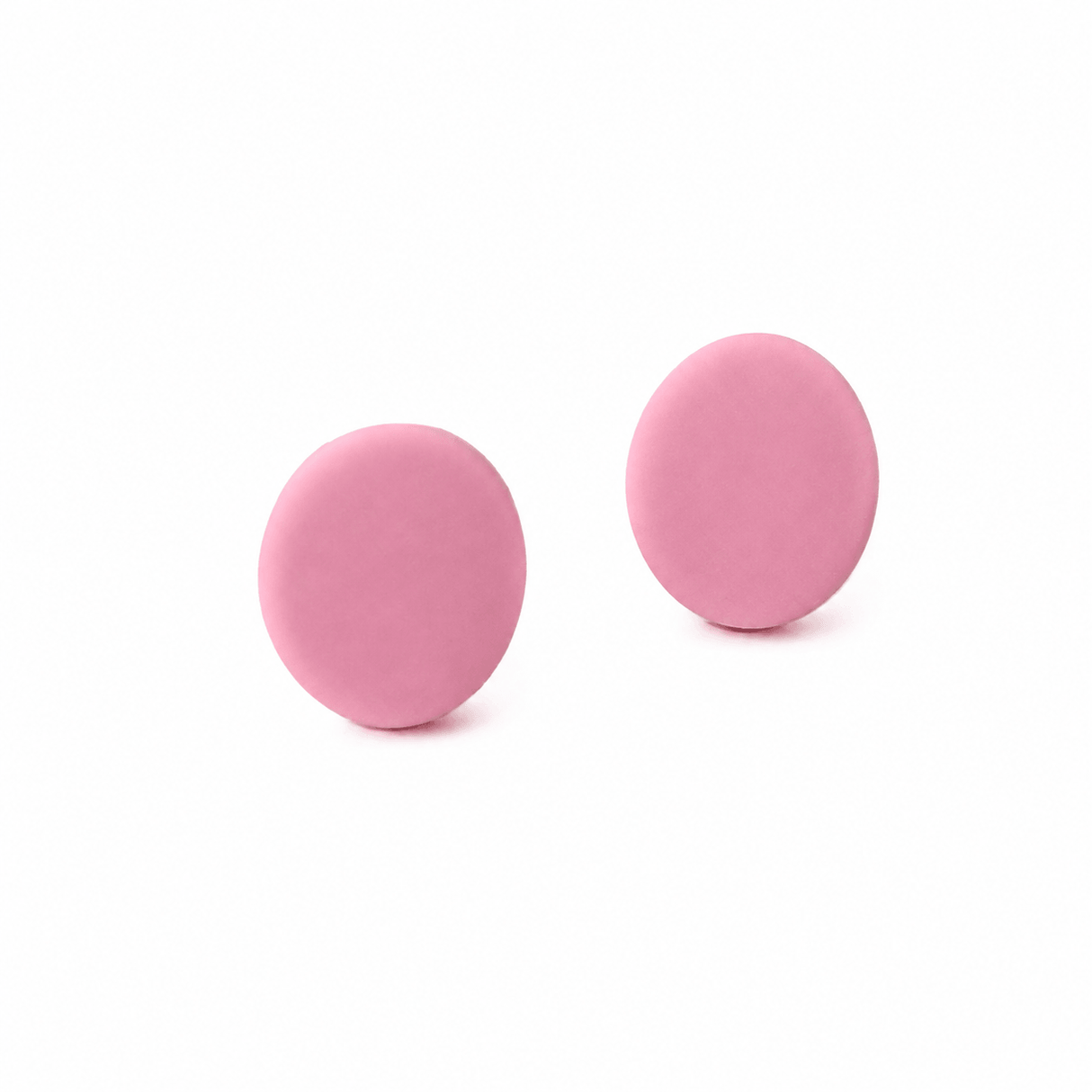 Pink Stud Earrings for Women | Clay Jewellery