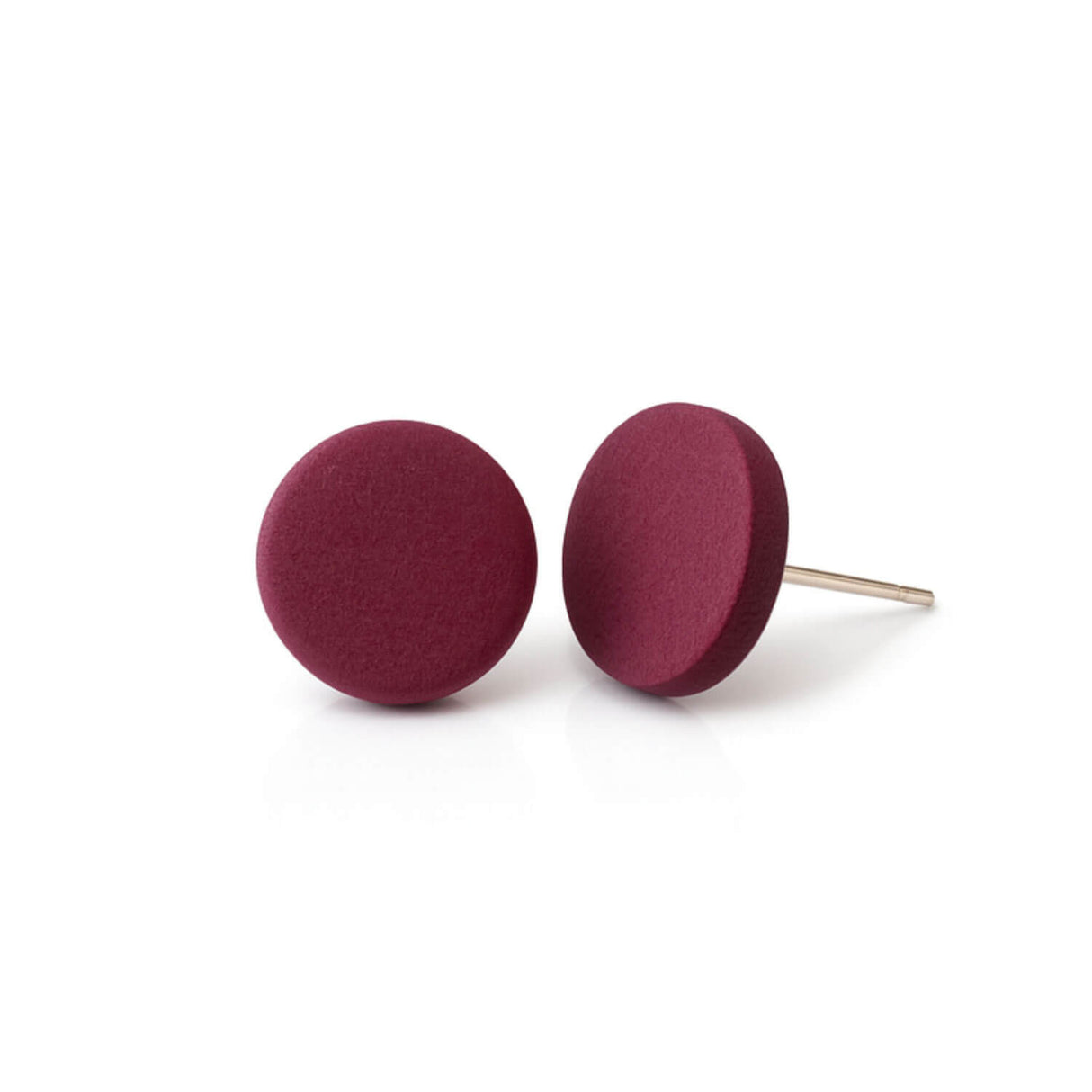 red berry stud earrings - handmade at Lottie Of London Jewellery