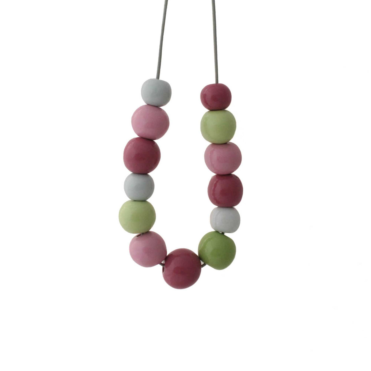 Chunky Statement Necklace for Women in Pink
