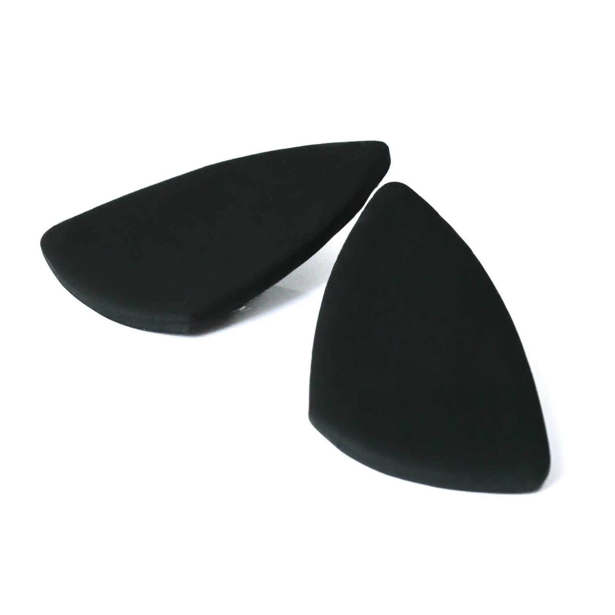 Black Geometric Statement Stud Earrings for Women