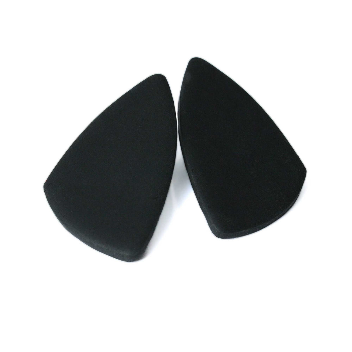 Black Geometric Statement Stud Earrings for Women
