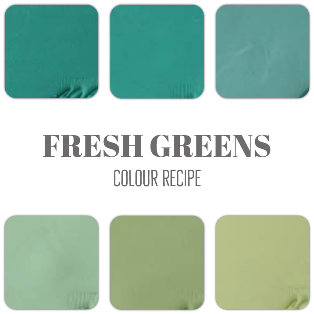 Polymer Clay Tutorial for Colour Mixing Recipes Green | PDF Tutorials at Lottie Of London