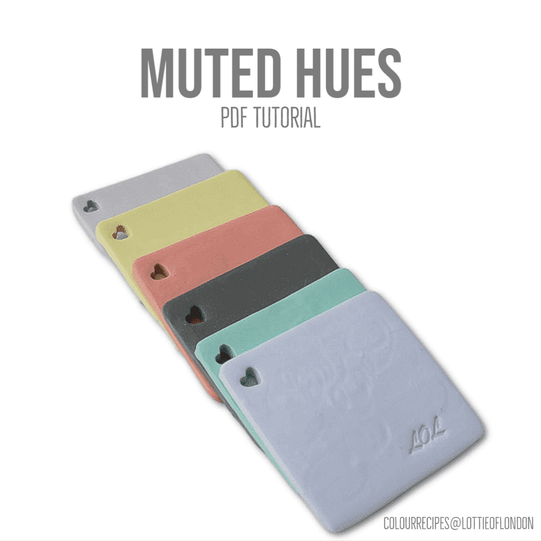 Polymer Clay Colour Mixing Recipes | PDF Tutorials from Lottie Of London