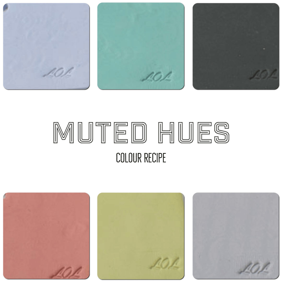 Polymer clay tutorials for colour mixing | Colour Palette Recipes