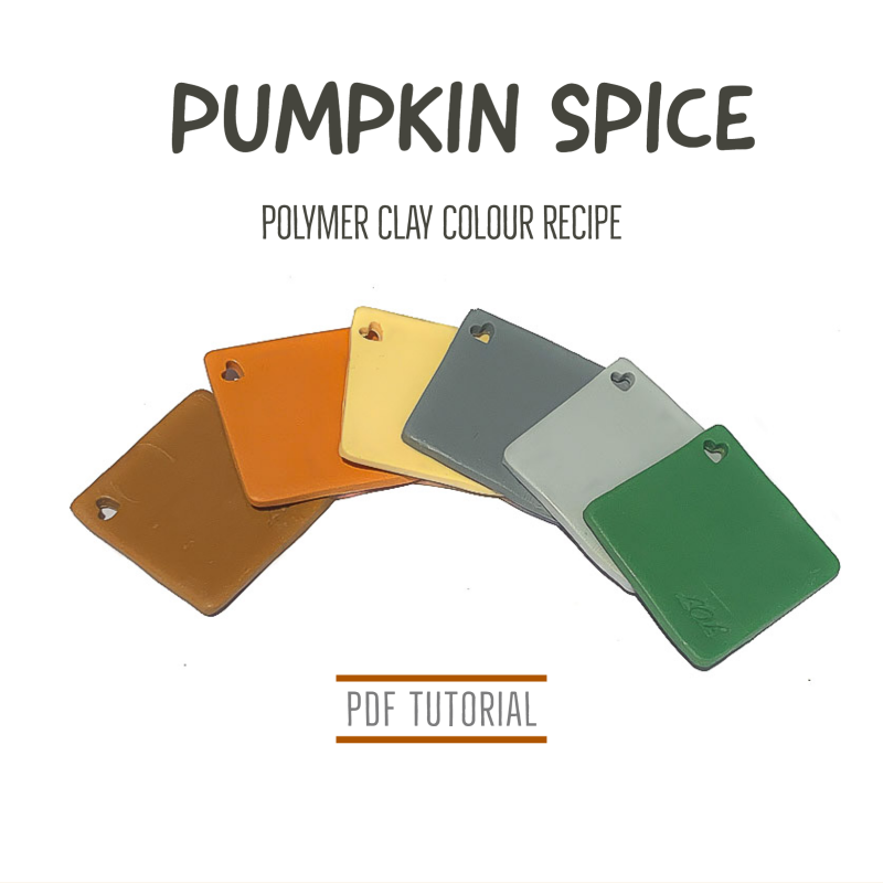 Polymer Clay Tutorial for Colour Mixing Recipes | PDF Tutorials at Lottie Of London