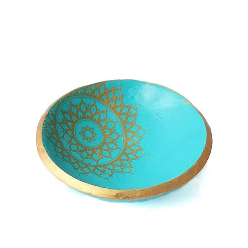Small Ring Dish or Trinket Holder | Mandala Design