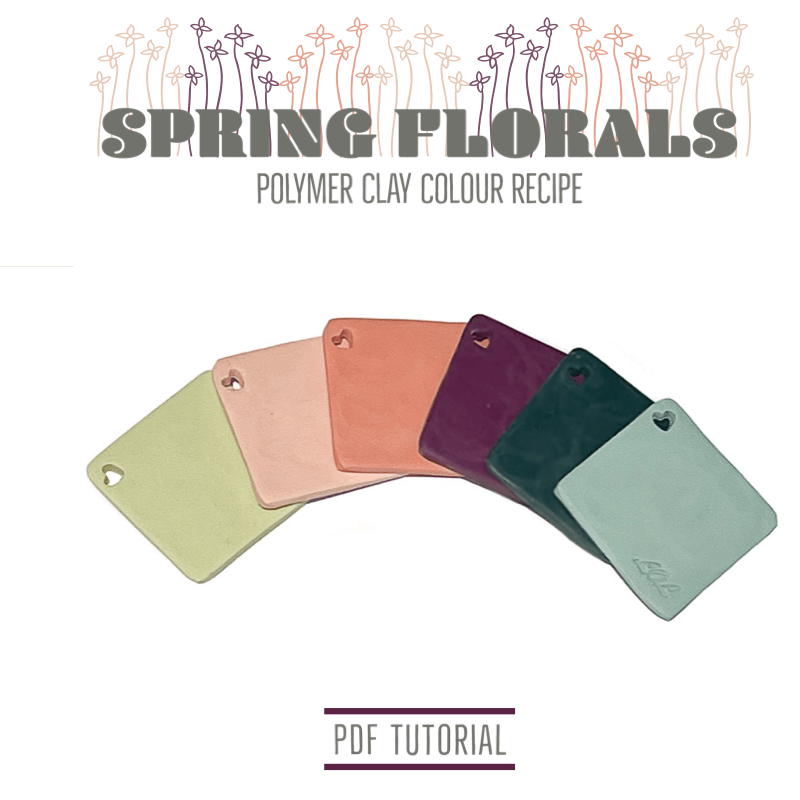 Polymer Clay Tutorial for Colour Mixing Recipes | PDF Tutorials at Lottie Of London