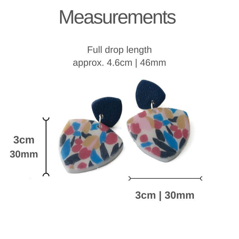 Statement Drop Earrings for Women in Abstract Design | Limited Edition