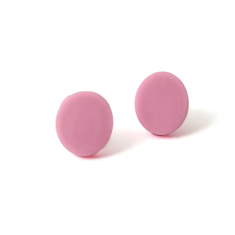 Pink Stud Earrings for Women | Clay Jewellery