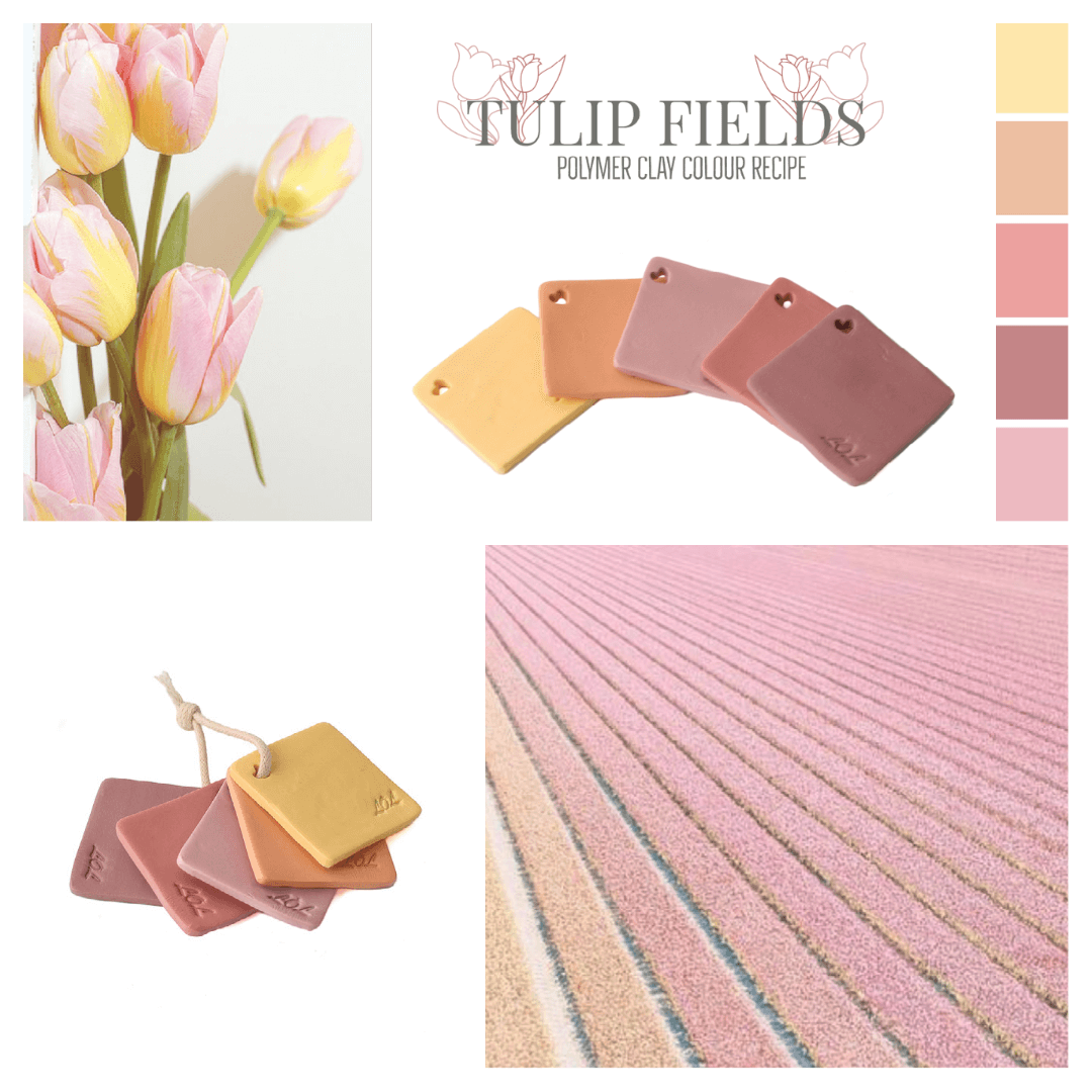 Polymer clay tutorials for colour mixing | Colour Palette Recipes