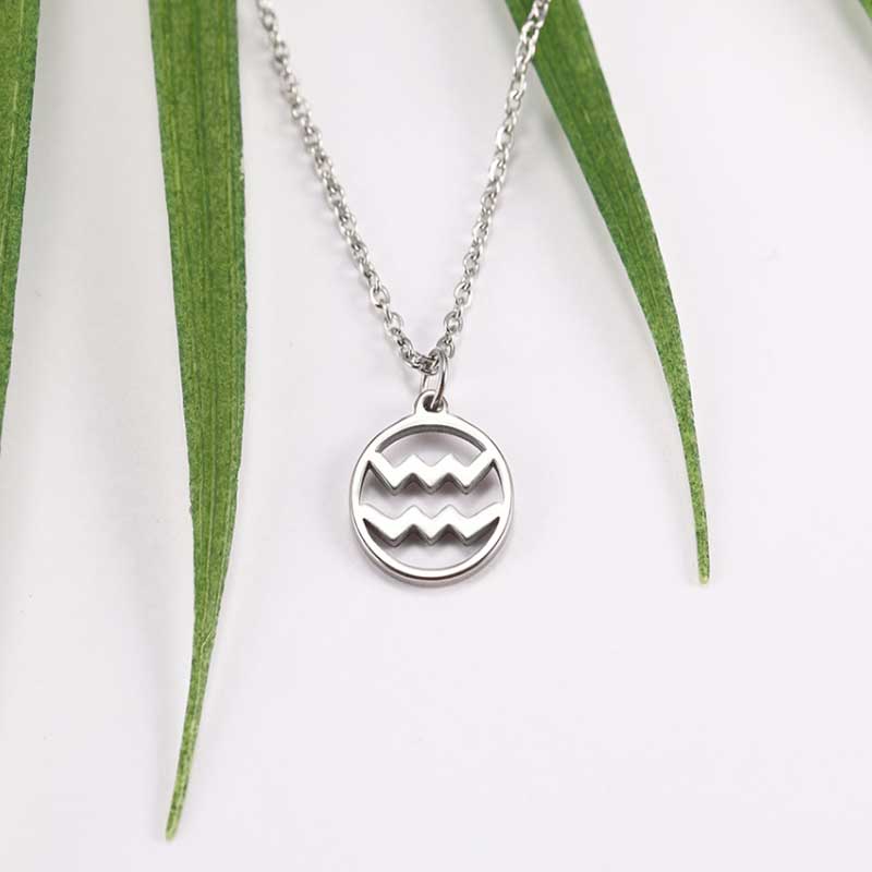 Aquarius Pendant Necklaces | Zodiac and Horoscope Jewellery