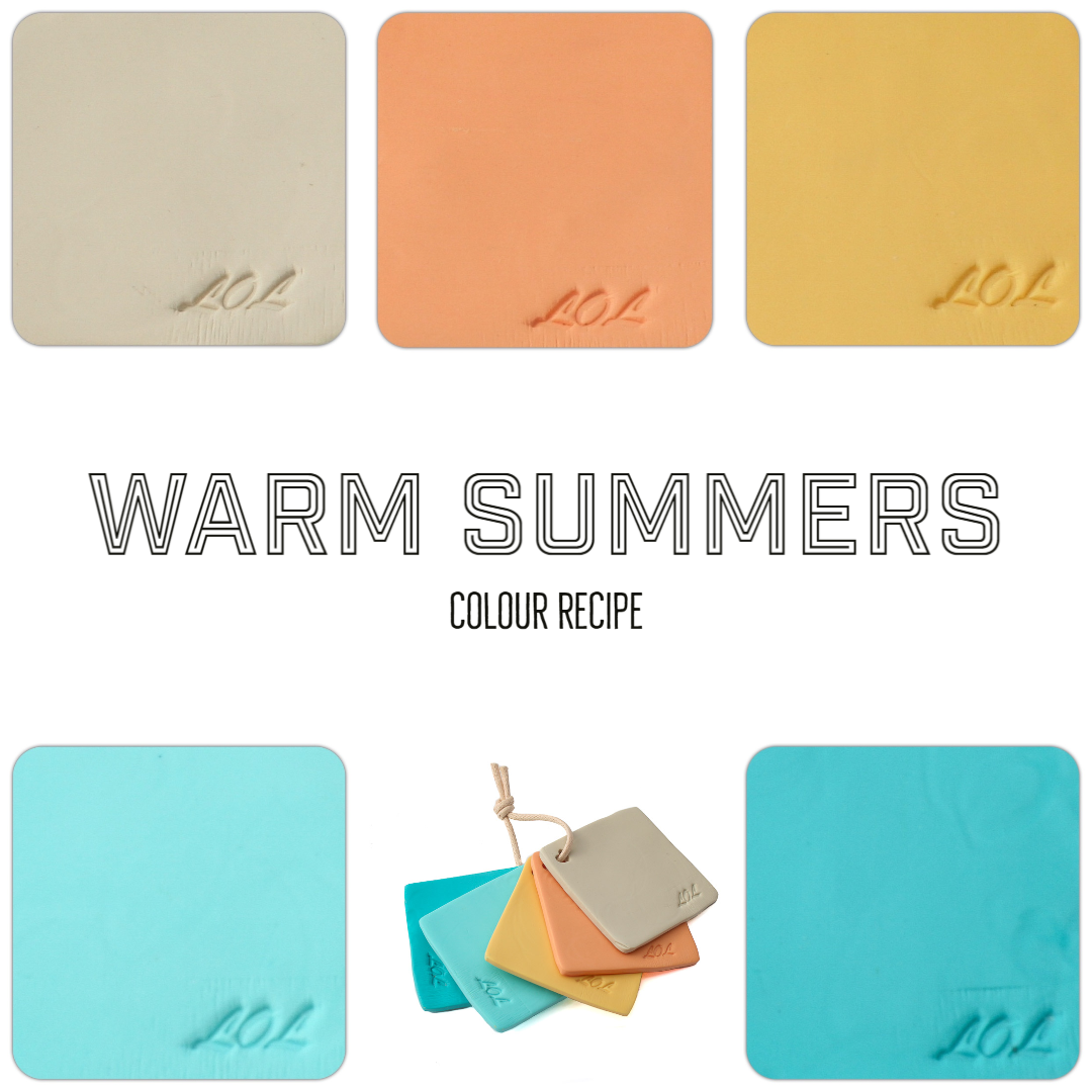 Polymer Clay Tutorial for Colour Mixing Recipes | PDF Tutorials at Lottie Of London