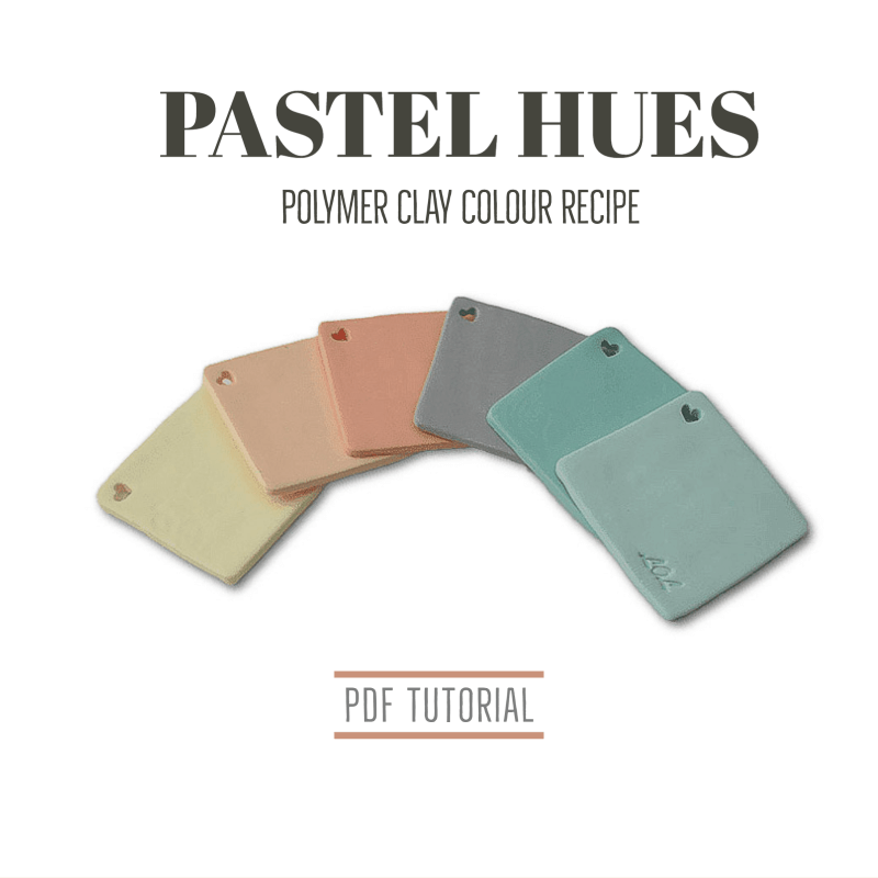 Polymer Clay Colour Mixing Recipes | PDF Tutorials from Lottie Of London
