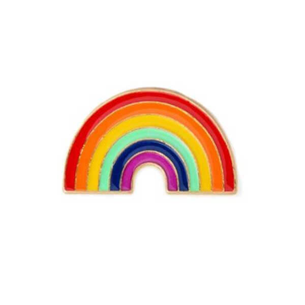 Rainbow Enamel Pin - Lottie Of London Jewellery