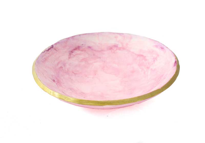trinket dish for jewellery in pink | Home decor