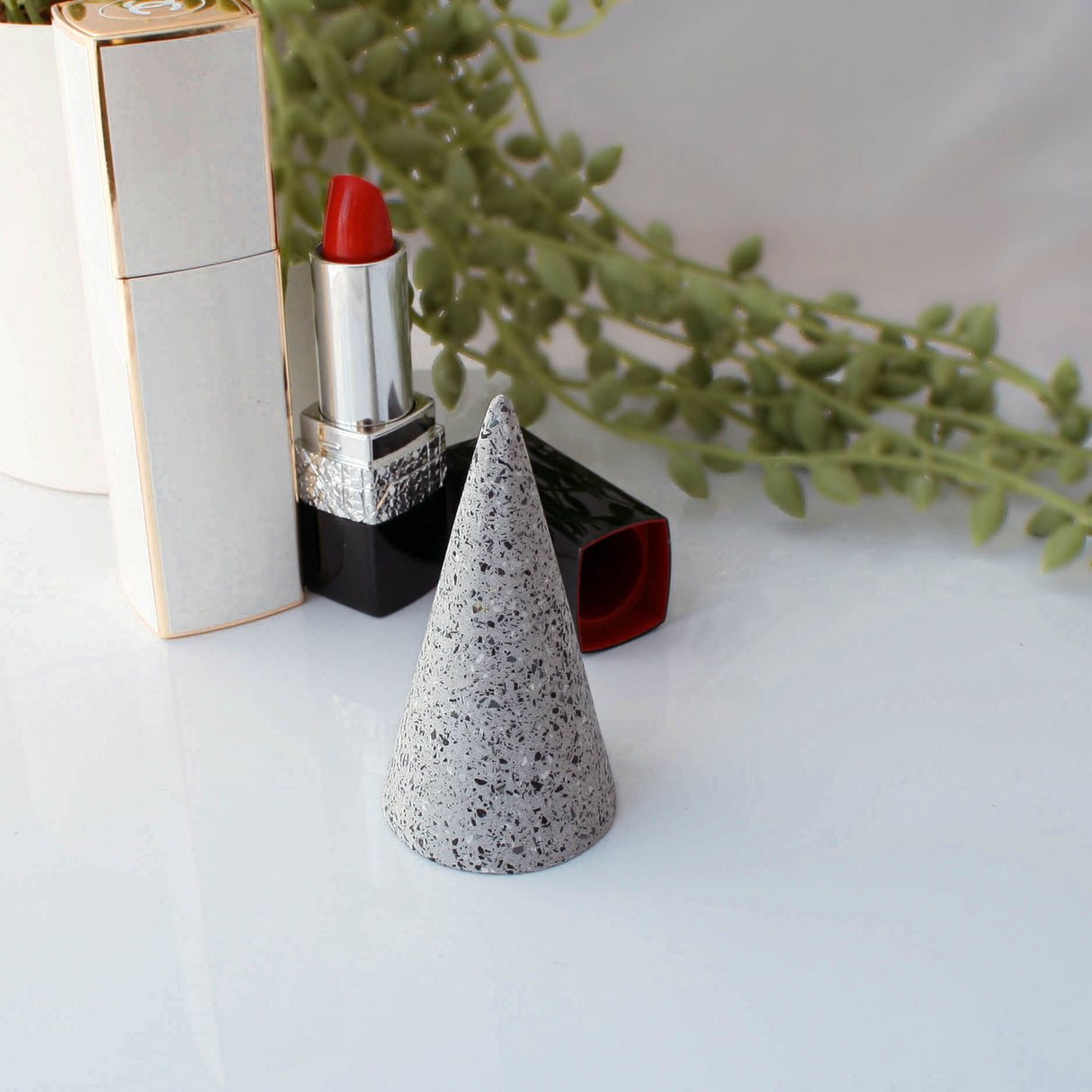 Ring Cone in Granite Grey | Jewellery Storage | Decorative Homewares and Accessories