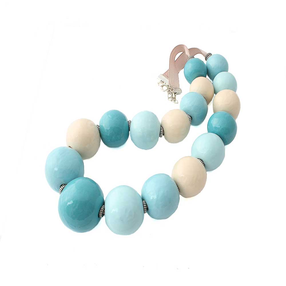Big bead necklace for women | Statement Jewellery