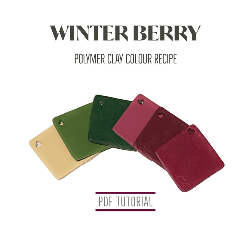 Polymer Clay Tutorial for Colour Mixing Recipes | PDF Tutorials at Lottie Of London
