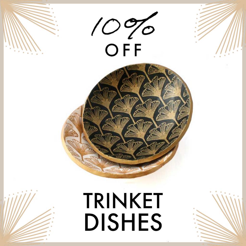 This month get 10% off all Trinket and Ring Dishes | Lottie Of London Jewellery