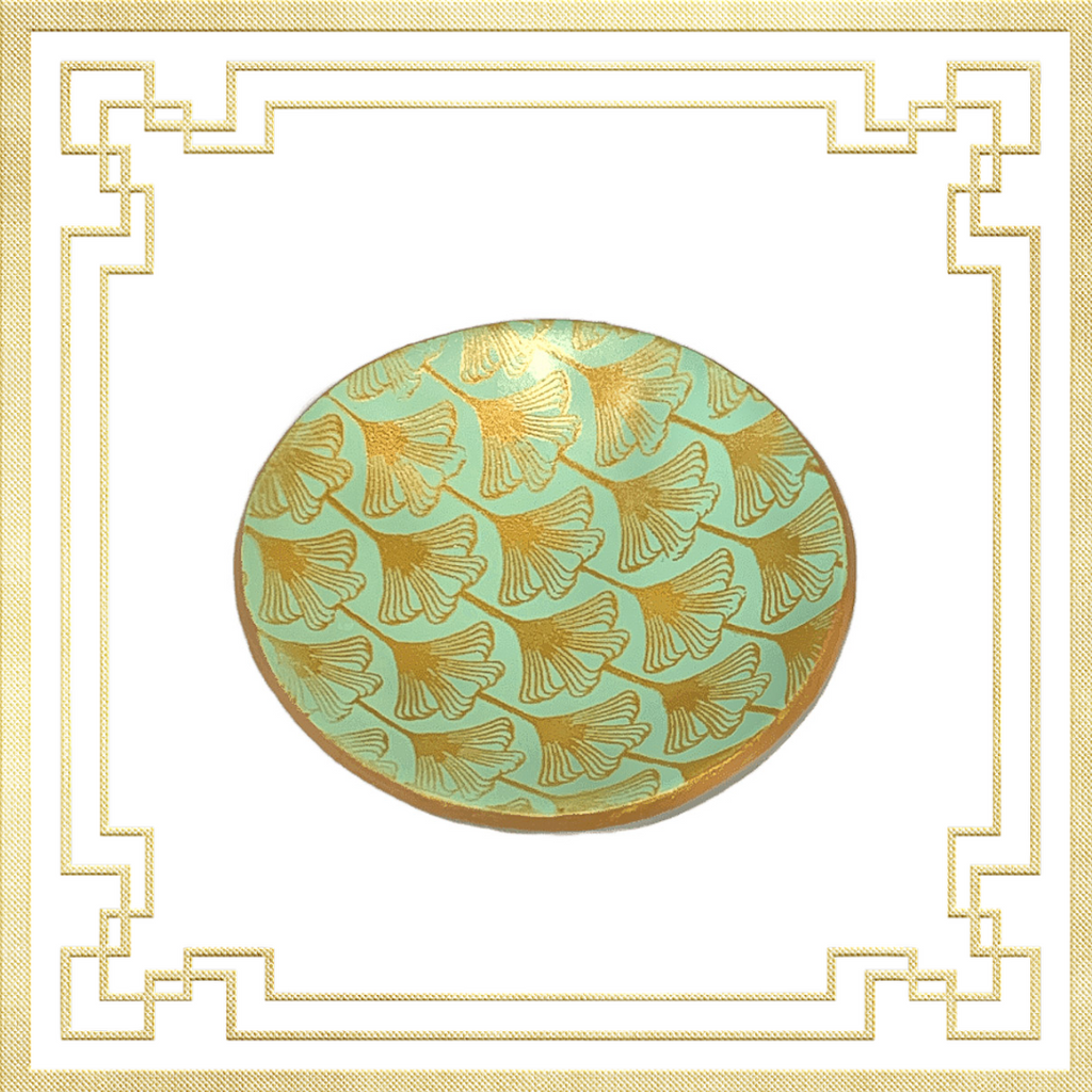Mint Art Deco Ring Dish | Commissions at Lottie Of London Jewellery