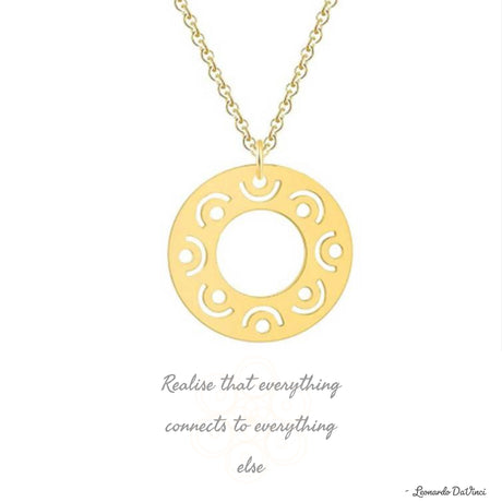 Karma Pendant Necklace | Lottie Of London Jewellery