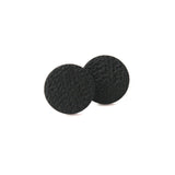 Black Stud Earrings | Minimalist Clay Jewellery