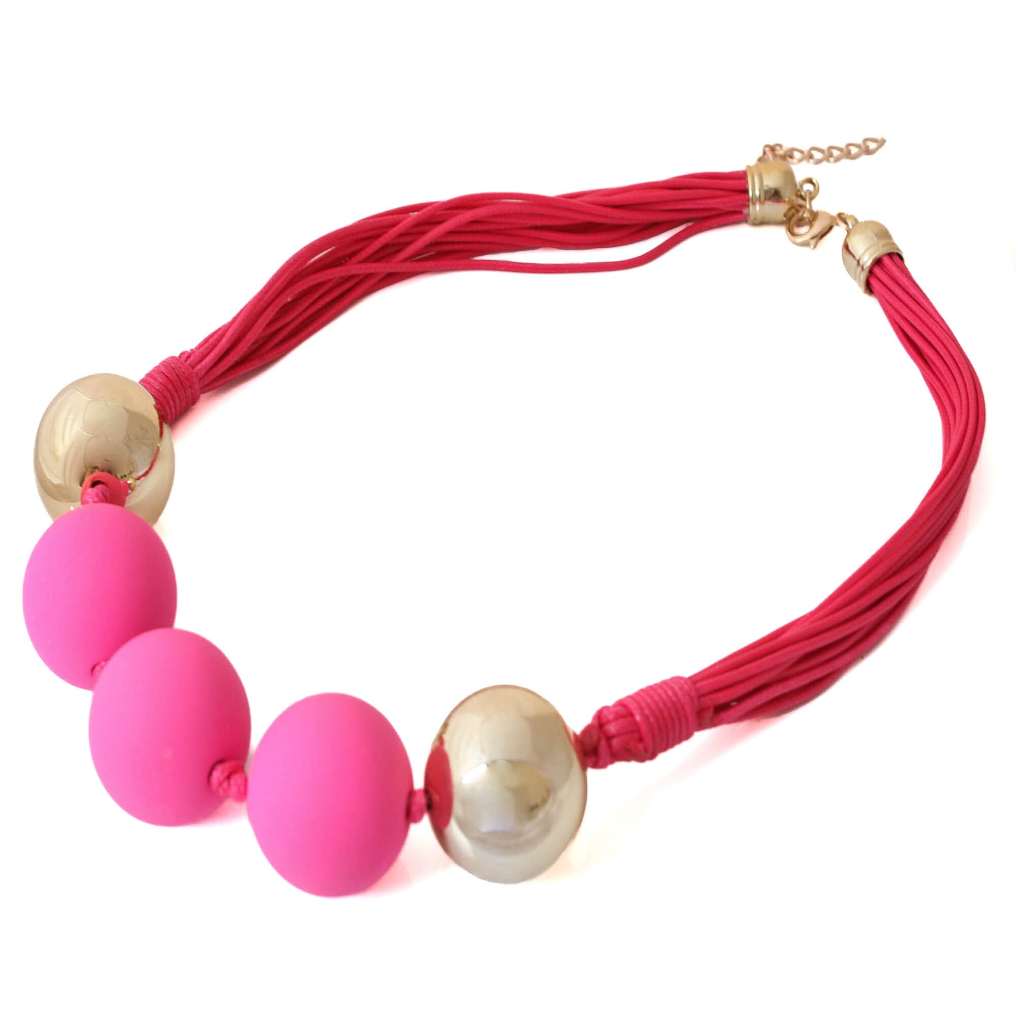 Princess Bow Chunky Necklace For Toddler Girls Lovely Pink Bubblegum Bead  Baby Jewelry From Niceclothingstore, $4.54 | DHgate.Com