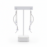 Twisted Star Threader Earrings for Women