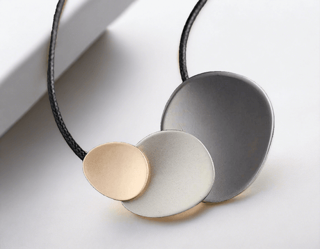 Contemporary Abstract Pendant Necklace for Women