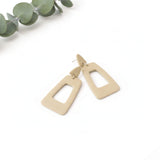 Geometric Drop Earrings | Modern Statement Earrings