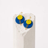 Colour Pop Geometric Drop Earrings | Statement Jewellery