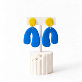 Colour Pop Abstract Drop Earrings | Statement Jewellery