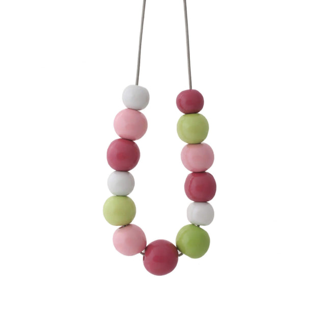 Colourful Chunky Statement Necklace – Unique Handmade Jewellery - Lottie Of London Jewellery