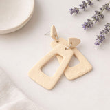 Geometric Drop Earrings | Modern Statement Earrings