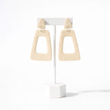 Geometric Drop Earrings | Modern Statement Earrings