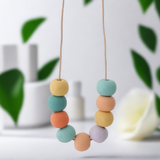 Long Bead Necklace for Women | Adjustable