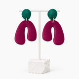 Colour Pop Abstract Drop Earrings | Statement Jewellery