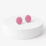 Pink Stud Earrings for Women | Clay Jewellery